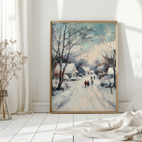 Footsteps Through Winter's Embrace
