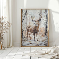 In Frosted Silence, He Stands Tall