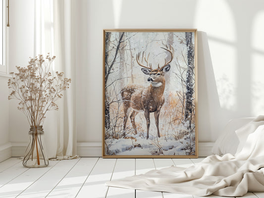 In Frosted Silence, He Stands Tall