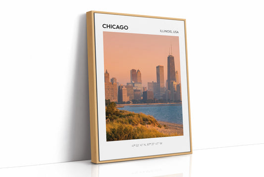 Chicago at Golden Hour