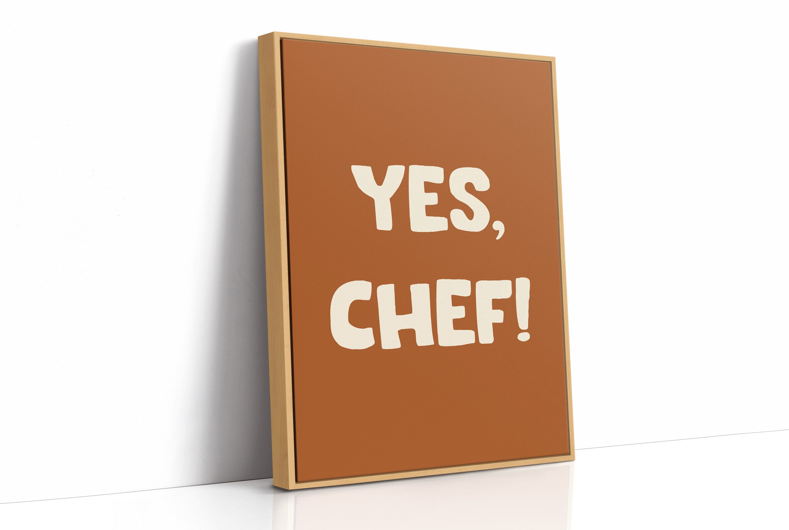 Yes, Chef! (Rust Orange)