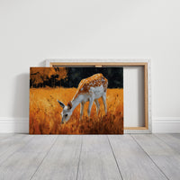 Fawn Snacking, Do Not Disturb