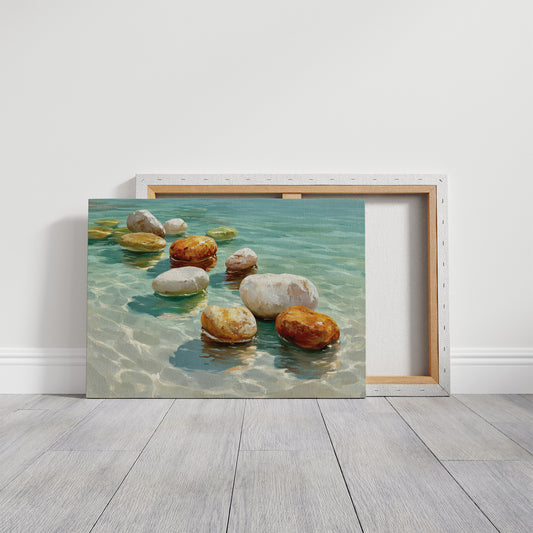 Stones Dance In Turquoise Waters