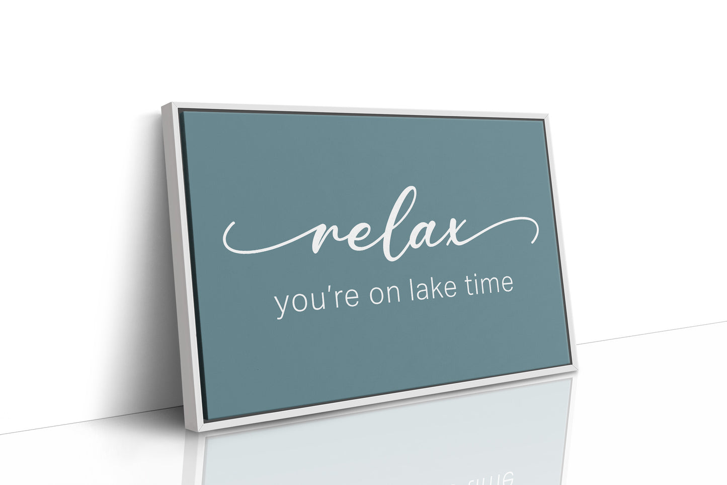 Teal Wisdom: You're on Lake Time