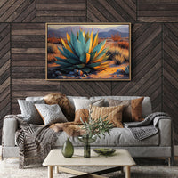 Agave Dances With Desert Light