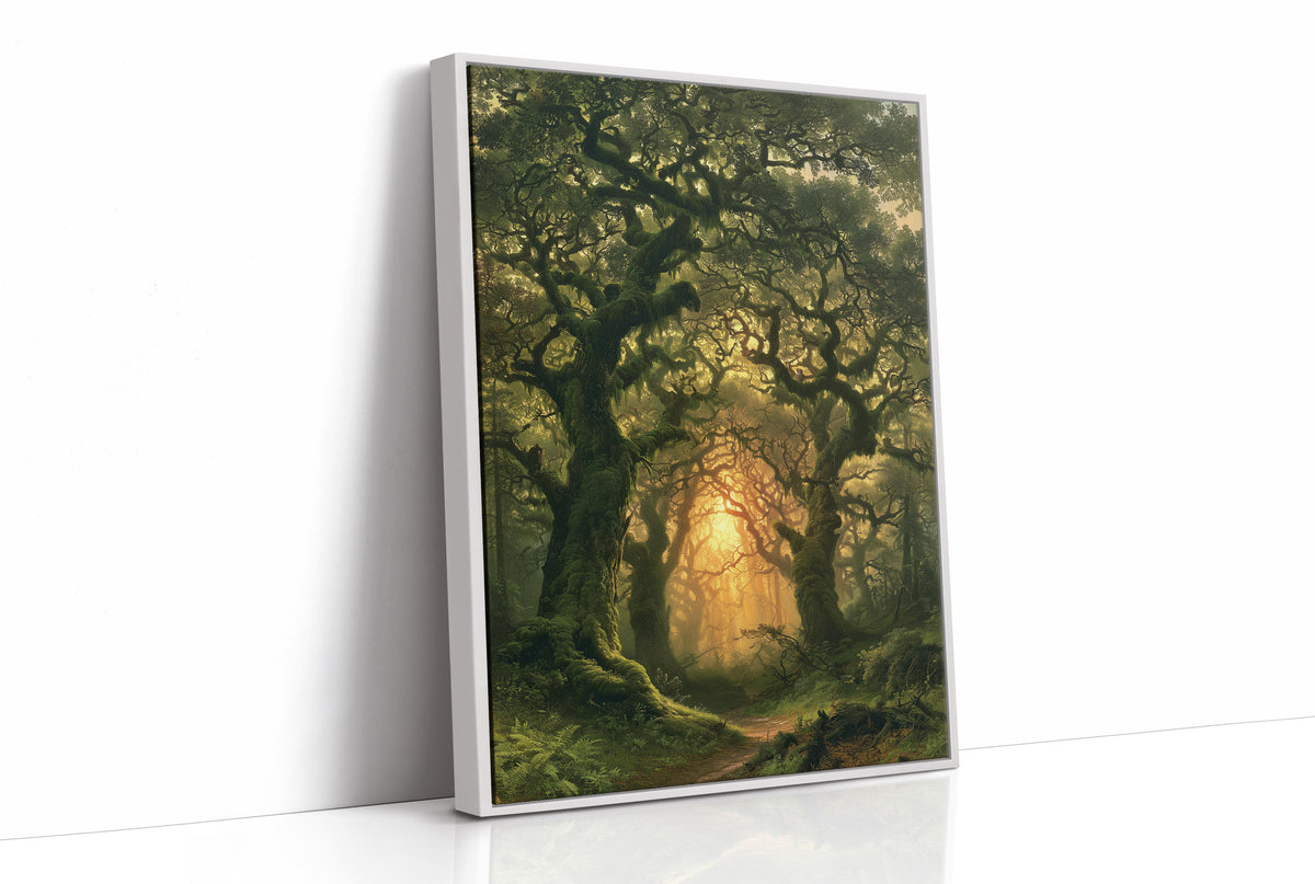 Where the Mossy Oaks Frame the Fire