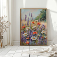 Fields Awash With Colorful Blooms