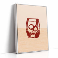 Burgundy Glass Holds Summer Secrets
