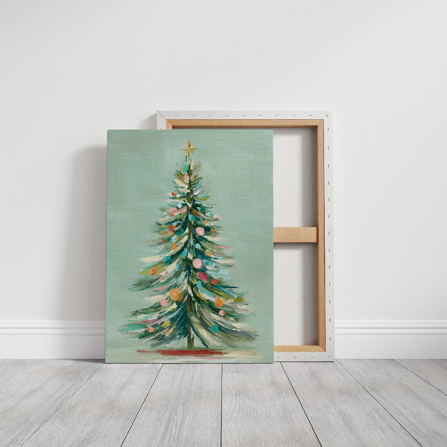 Pastel Evergreen: A Holiday Symphony
