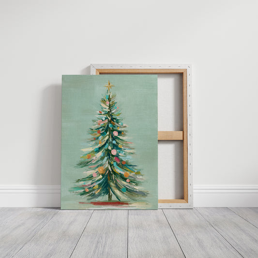 Pastel Evergreen: A Holiday Symphony