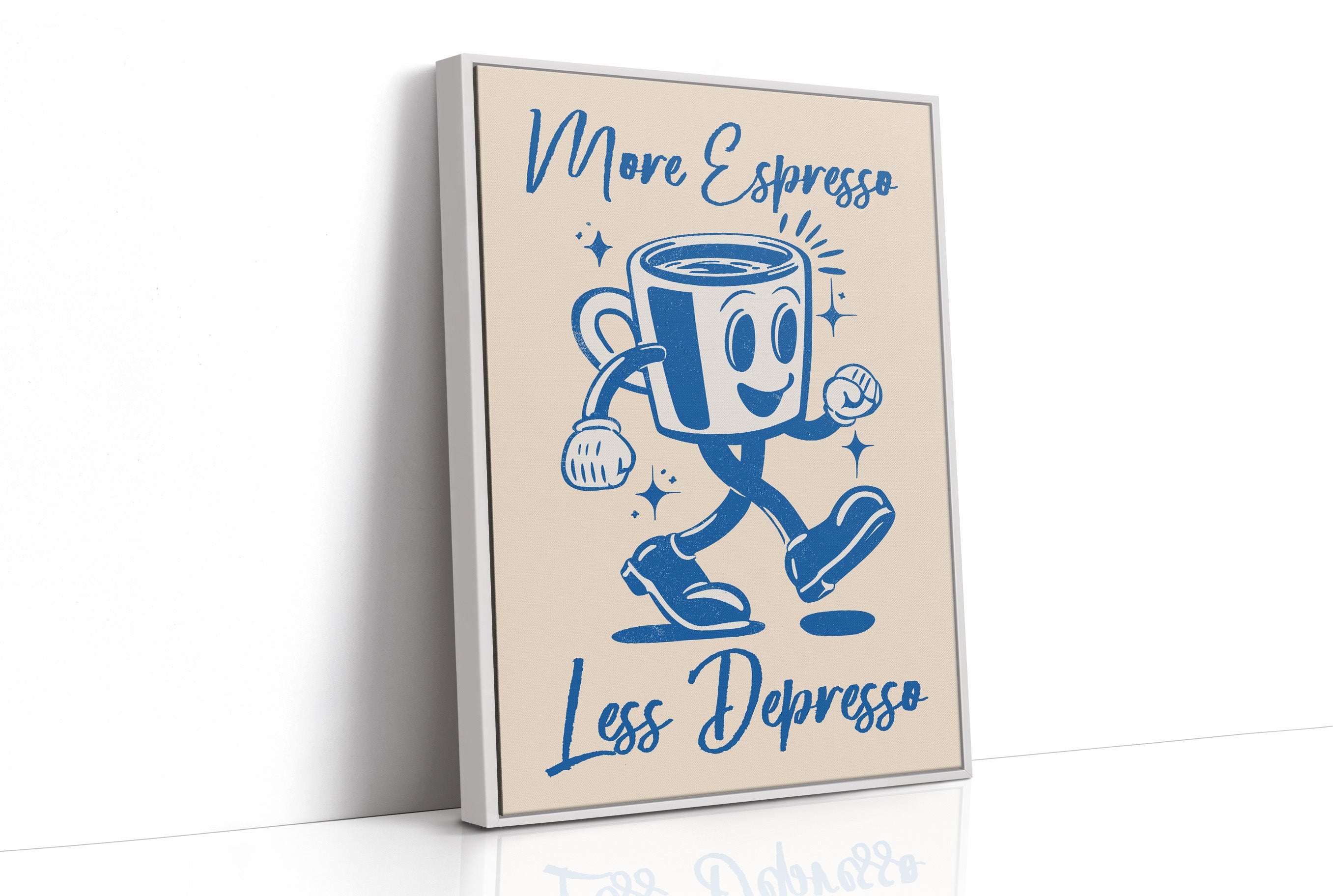 More Espresso Less Depresso Coffee Humor