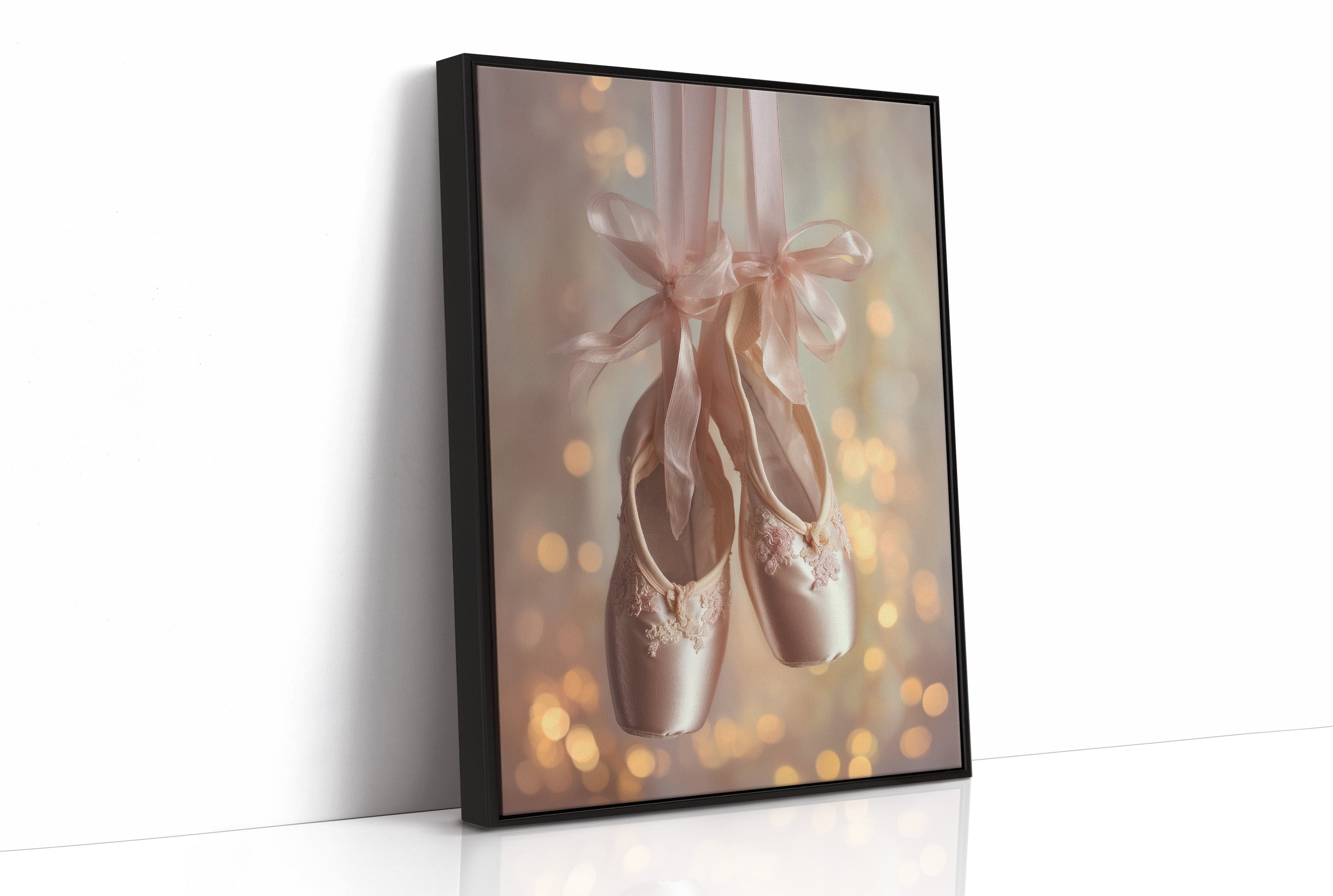Blush Ribbons in Golden Glow