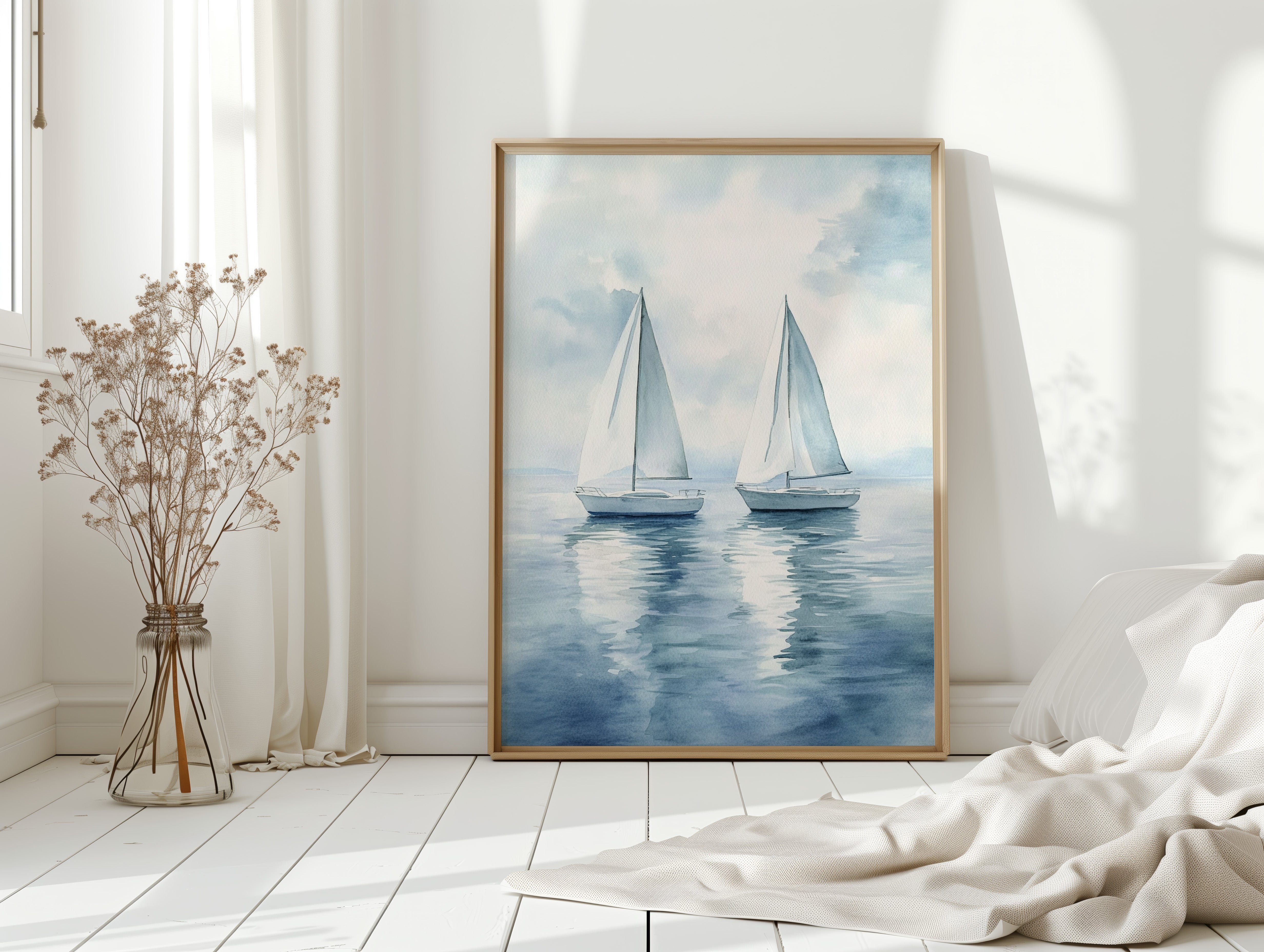 Sails Dance Upon Tranquil Waters