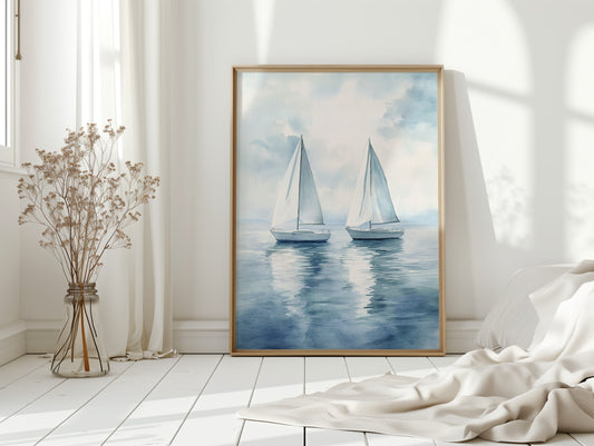 Sails Dance Upon Tranquil Waters