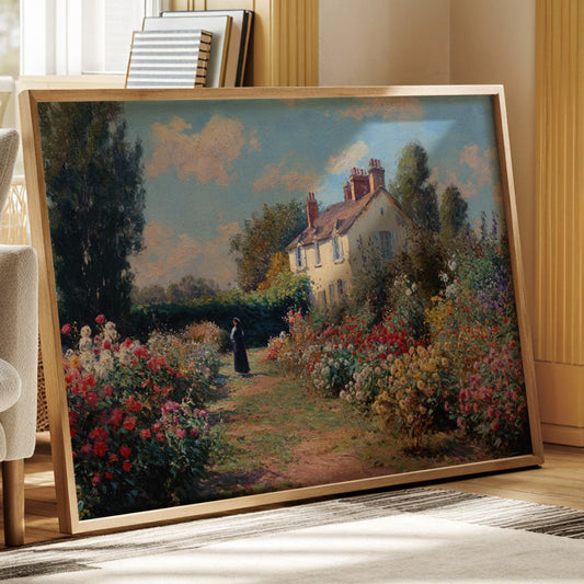 A Path Through Blooming Memories
