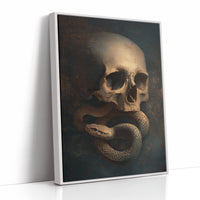 Serpent Coils Through Ancient Bone