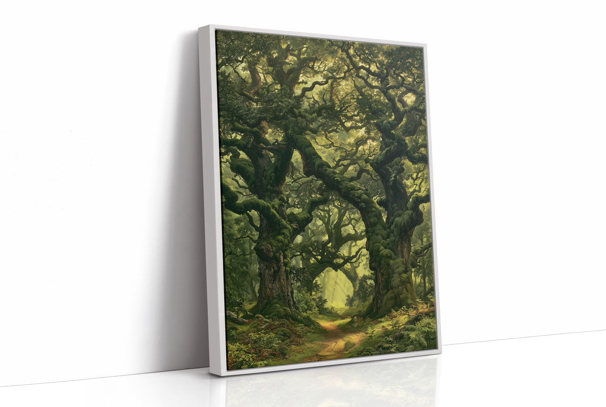 Ancient Oaks Lean In to Whisper