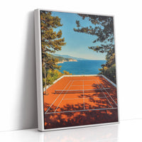 Mediterranean Match Point At Sunset