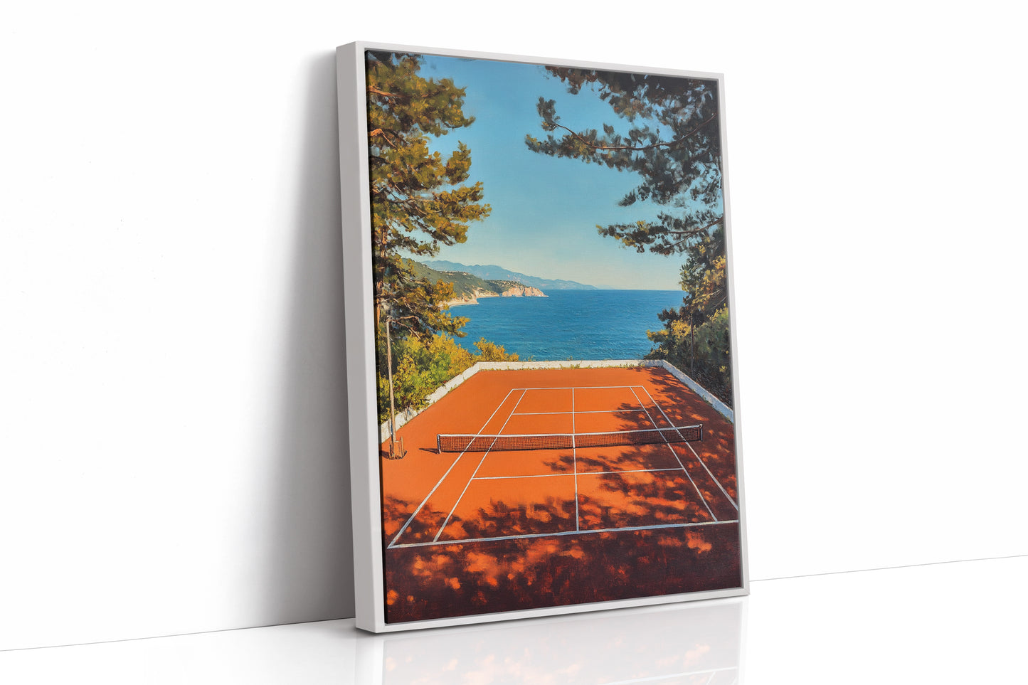Mediterranean Match Point At Sunset