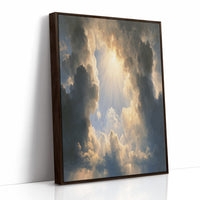 Sunburst Through Storm Clouds