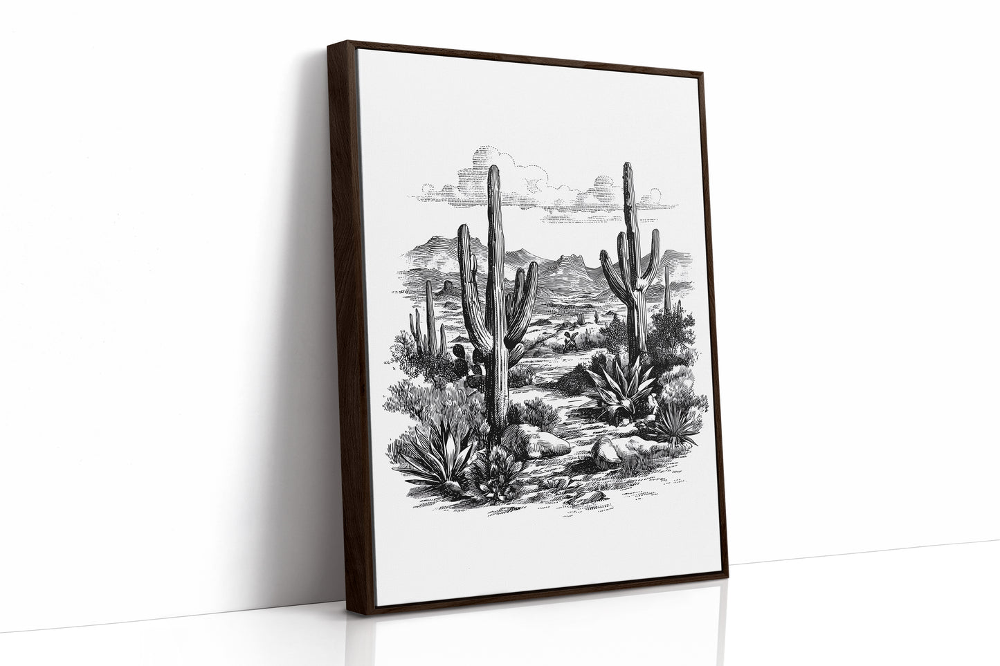 Stillness Between The Cacti