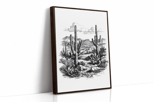 Stillness Between The Cacti