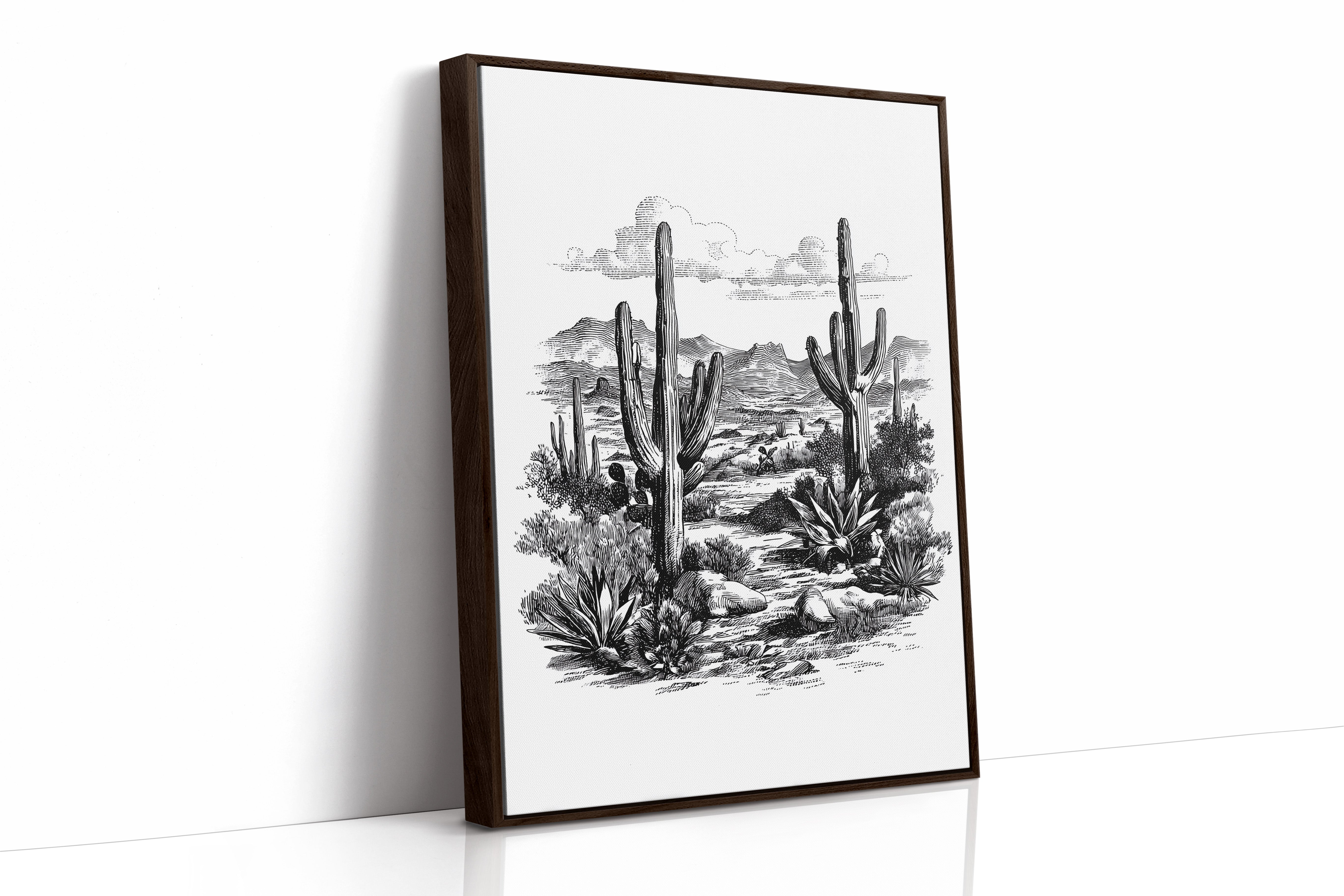 Stillness Between The Cacti