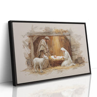 Sacred Light Illuminates Winter's Night