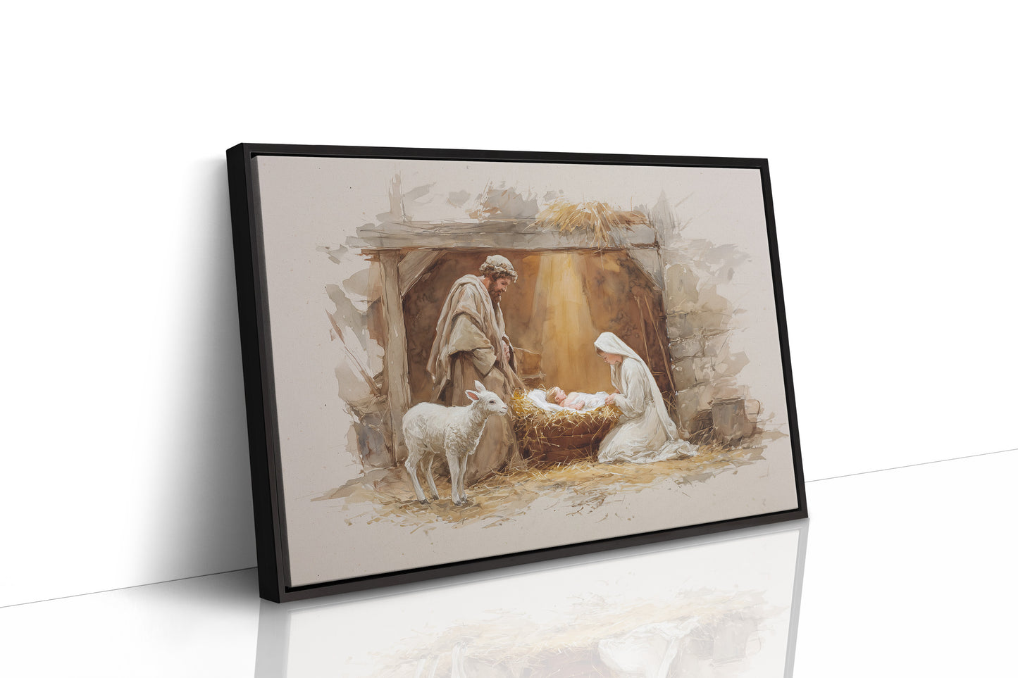 Sacred Light Illuminates Winter's Night