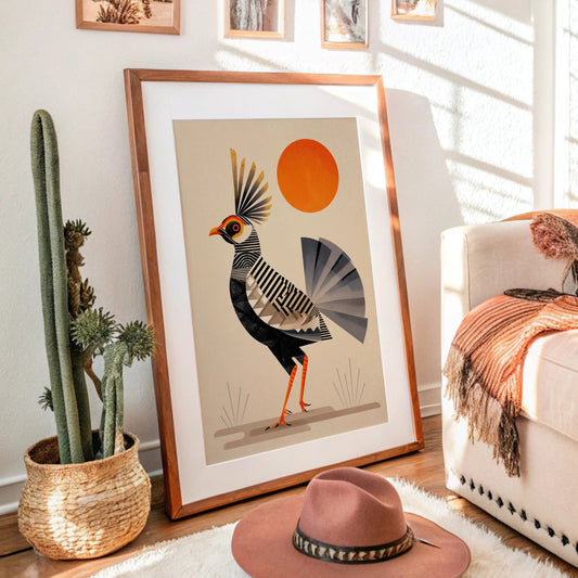 Desert Bird Dances At Dawn
