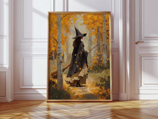 A Path Through Golden Leaves