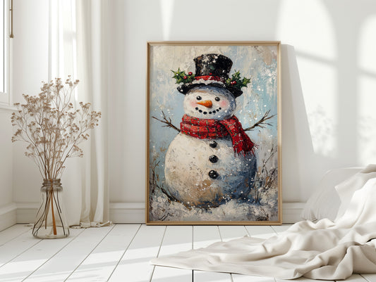A Frosty Friend Awaits