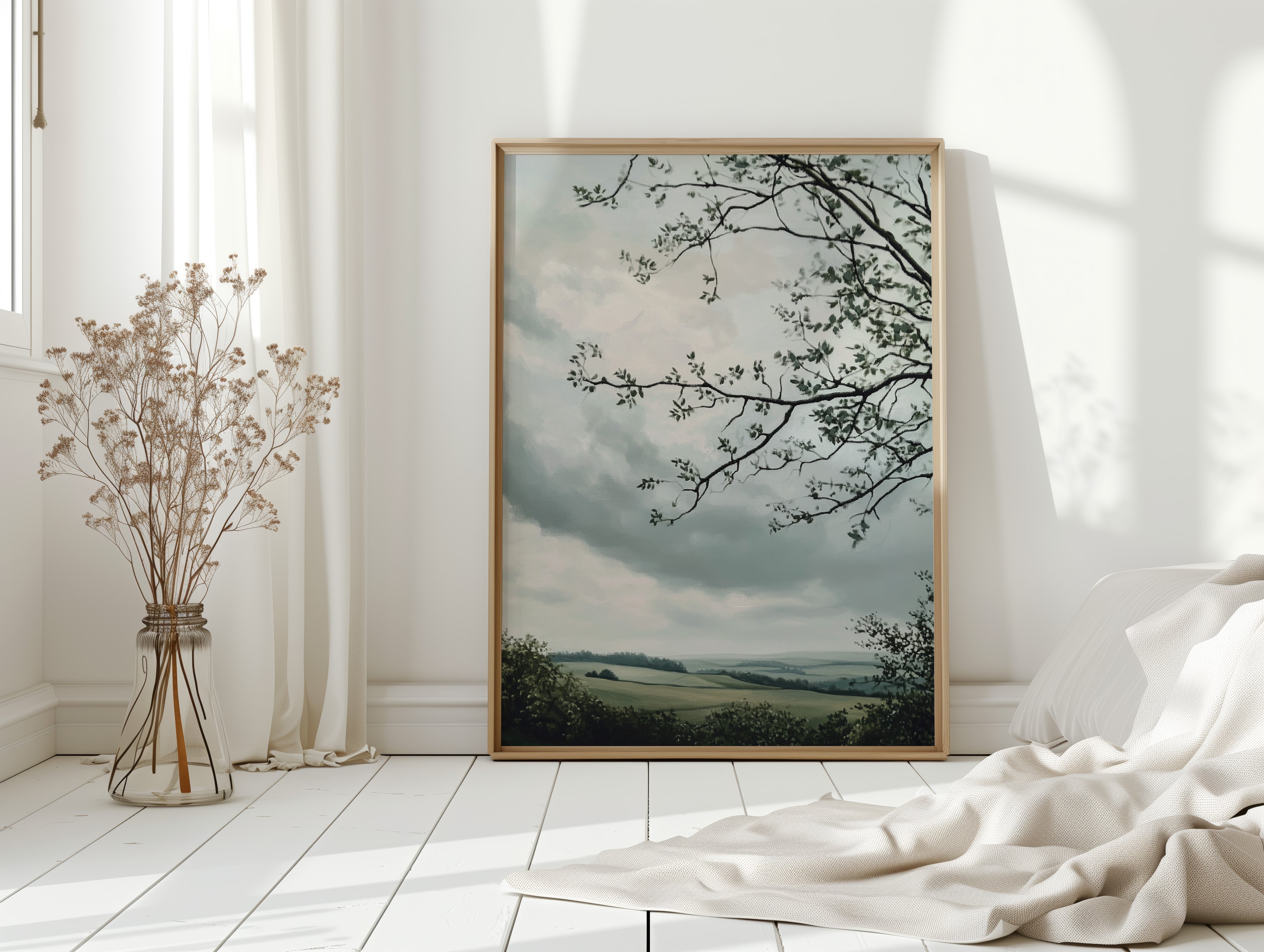 Branches Reaching for Horizon's Breath