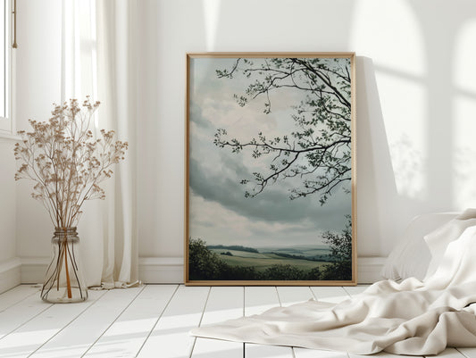 Branches Reaching for Horizon's Breath