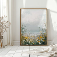 Where Wildflowers Meet the Sea