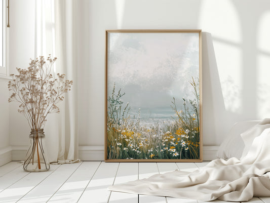 Where Wildflowers Meet the Sea