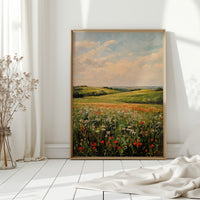 Fields Awash in Colorful Hues