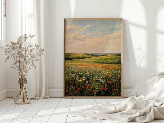 Fields Awash in Colorful Hues