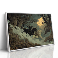 Riders Chase Amber Moon Light