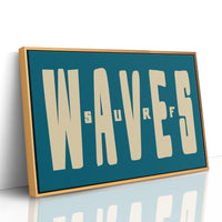 Waves Surf Bold Typography