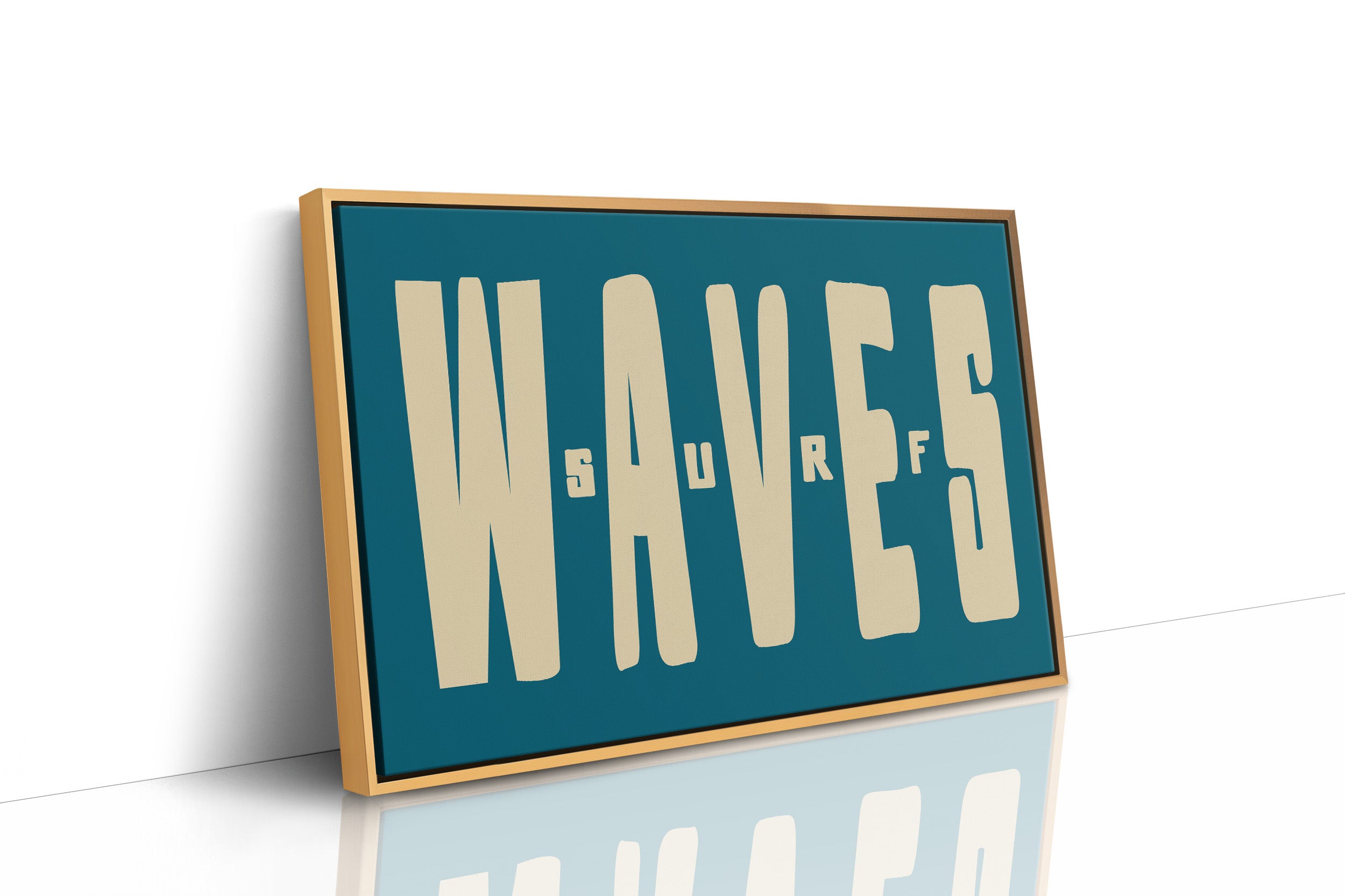 Waves Surf Bold Typography