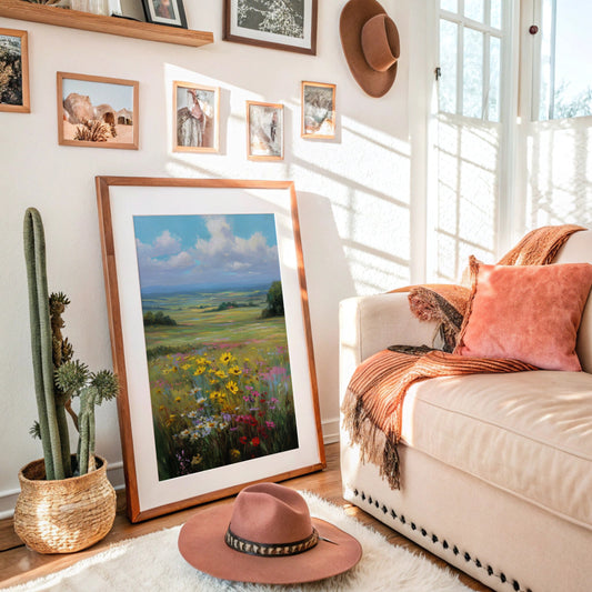 Wildflowers Paint The Prairie Gold