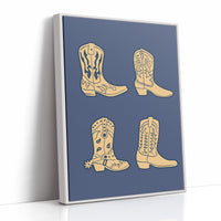 Boots Tell Tales Of Prairie Wind