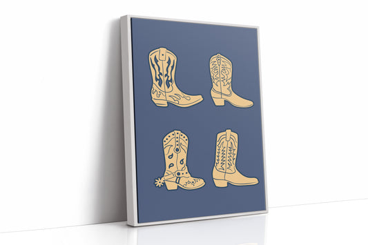 Boots Tell Tales Of Prairie Wind