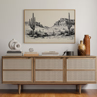 Saguaros Stand Like Ancient Sentinels