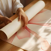 Coral Ribbon Carries Sacred Promise