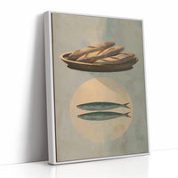 Rustic Feast: Bread and Fish in Harmony