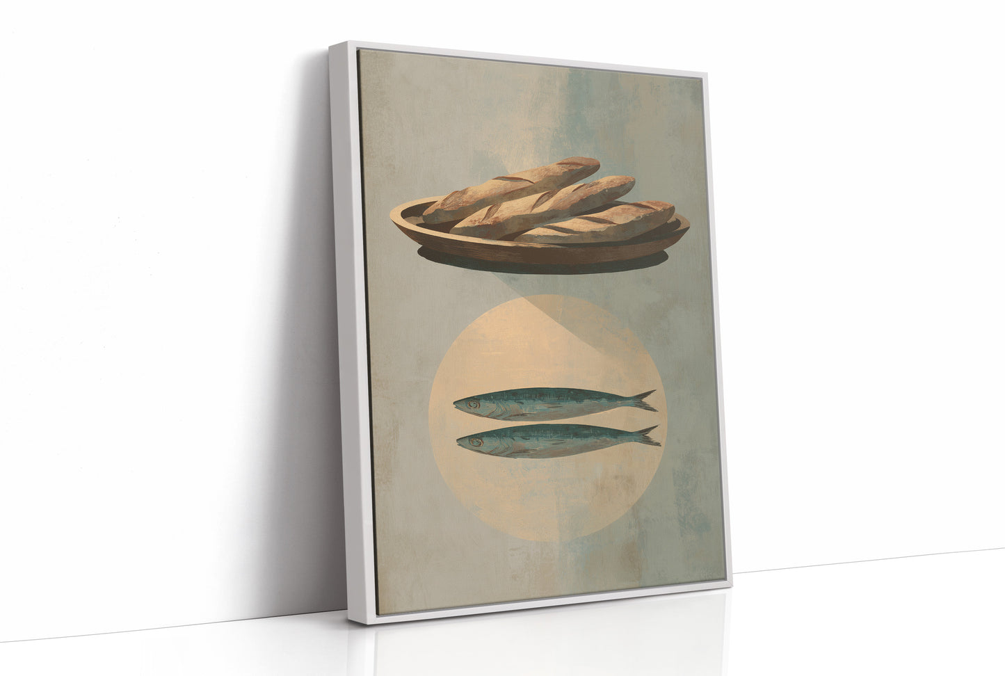 Rustic Feast: Bread and Fish in Harmony