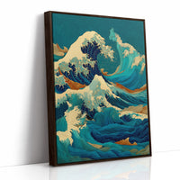 Ocean Swirls Dance With Golden Light