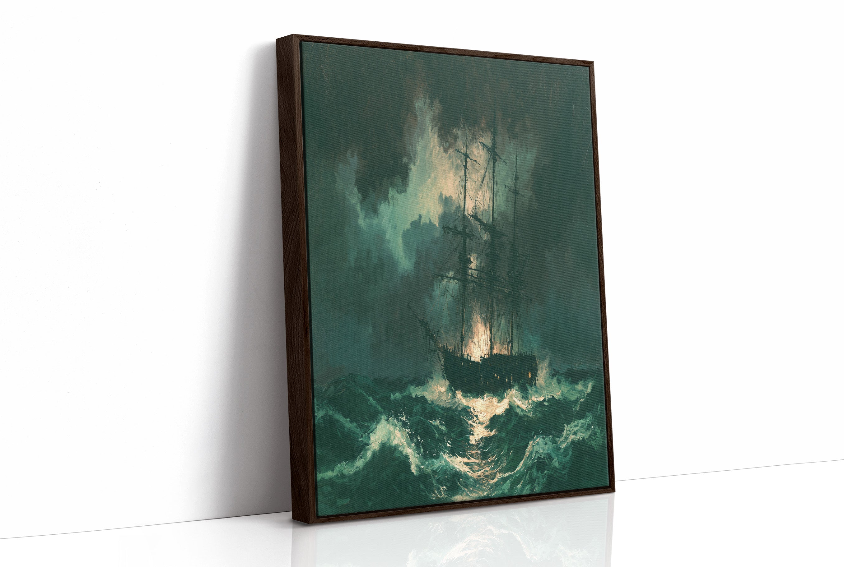 Emerald Storm at Sea